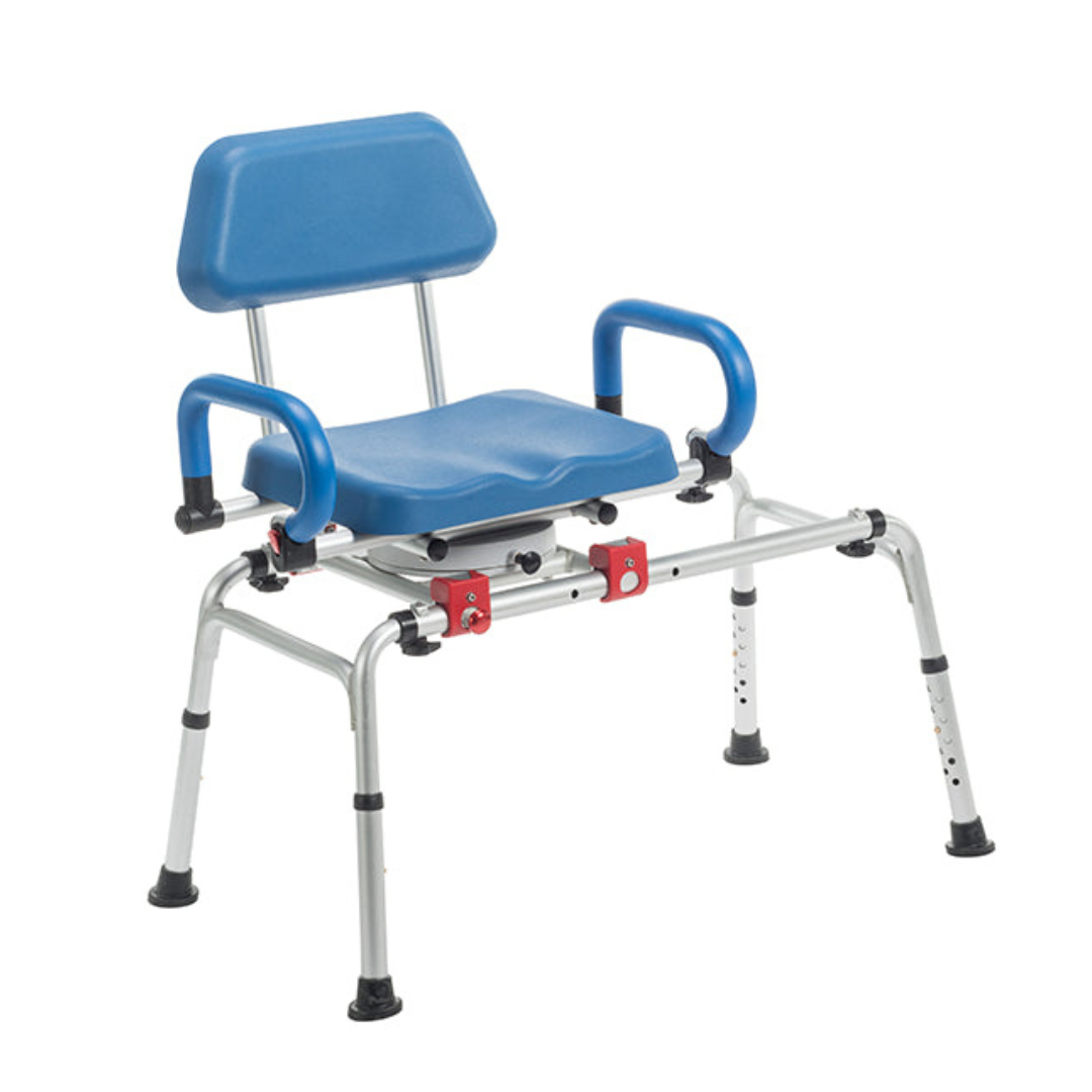 Journey SoftSecure Rotating Transfer Tub Bench - Senior.com Sliding Bath Bench